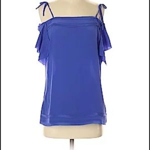 Chelsea 28 purple silk top